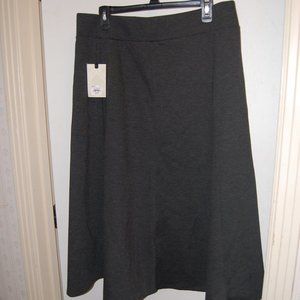 Dana Buchman Ponte Skirt L